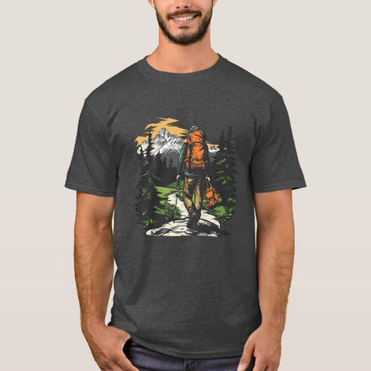 T - Shirt Wandern (Vorderseite)