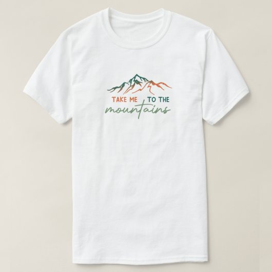 T - Shirt Wandern (Design vorne)
