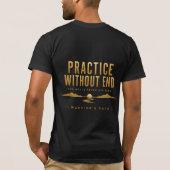 T-Shirt 'Warrior’s Path Practice Without End' (Rückseite)