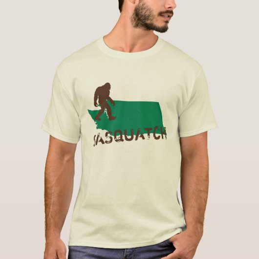 T - Shirt Washingtons Sasquatch (Vorderseite)