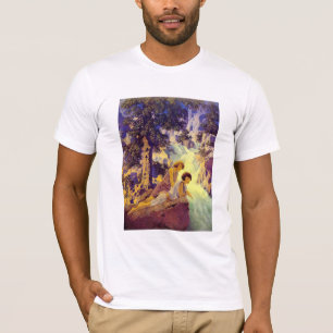 T - Shirt:  Wasserfall - durch Maxfield Parrish T-Shirt