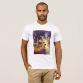 T - Shirt: Wasserfall - von Maxfield Parrish T-Shirt (Vorne ganz)