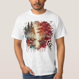 T - Shirt Wasserfarbene Natur