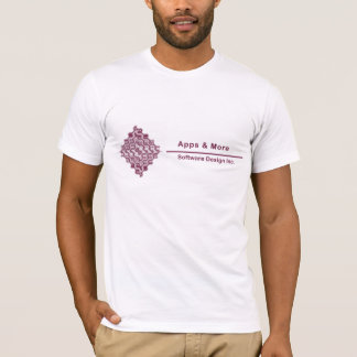 T-Shirt Wavy Diamond Company auf Weiß