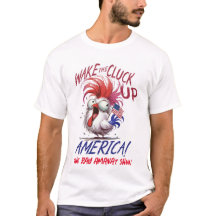 T - Shirt "Weck den Klang nach Amerika" der Männer
