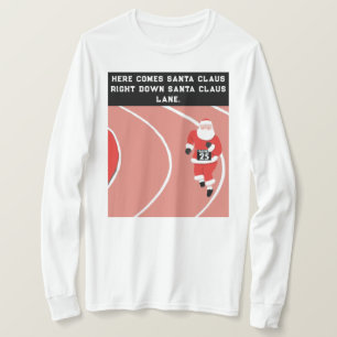 T-Shirt Weihnachten für Leichtathletik