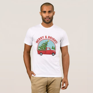 T-Shirt Weihnachts-LKW