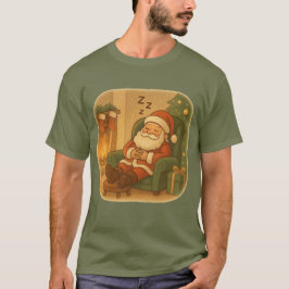 T-Shirt Weihnachtsmanns gemütlicher Weihnachtsschl