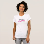 T-Shirt "Weil ich Hustle" (Vorne ganz)