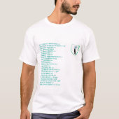 T-Shirt Weltmeisterschaftsgeschichte (Vorderseite)