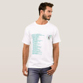 T-Shirt Weltmeisterschaftsgeschichte (Vorne ganz)