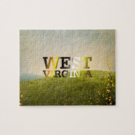 T-SHIRT West Virginia Puzzle (Horizontal)