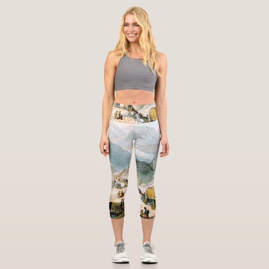 T-SHIRT Westward Ho Capri Leggings (Vorderseite)