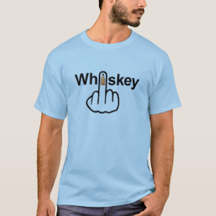T - Shirt-Whisky drehen um T-Shirt