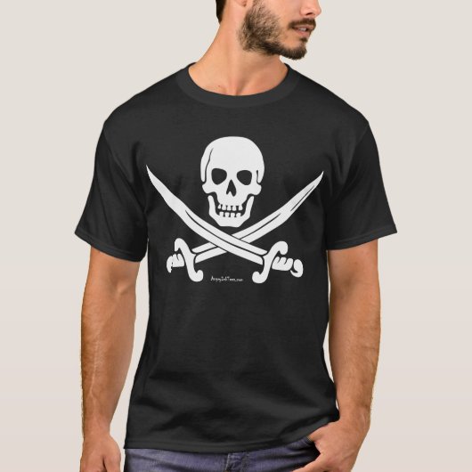 T - Shirt "White Skull" und "Crossed Schwerter" (Vorderseite)
