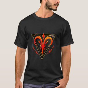 T-Shirt Widder Zodiaque Geschenk Astrologie