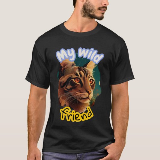T - Shirt Wild cat (Vorderseite)