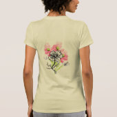 T-Shirt : Wilde Blumen (Rückseite)