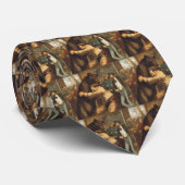 T-SHIRT wilder WestWrestling Krawatte (Gerollt)