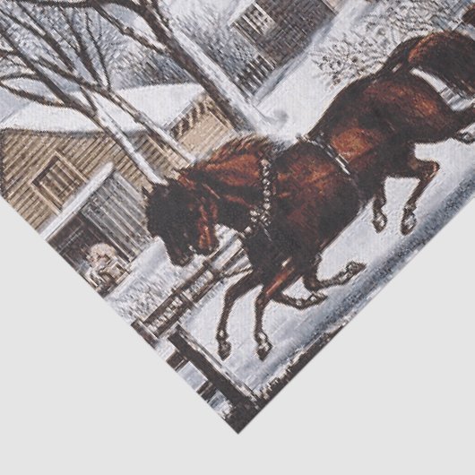 T-SHIRT Winter-Fahrt Seidenpapier (Ausschnitt)