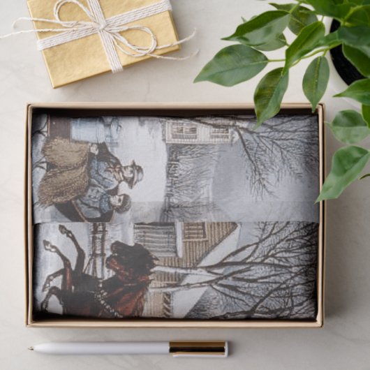 T-SHIRT Winter-Fahrt Seidenpapier (Geschenk)