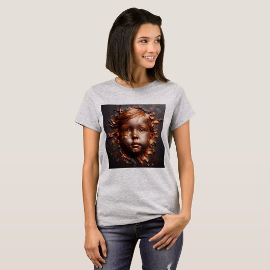 T-shirt With An Art Expression -12 (Vorne ganz)