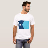 T Shirt with Flag of Minnesota, USA (Vorne ganz)