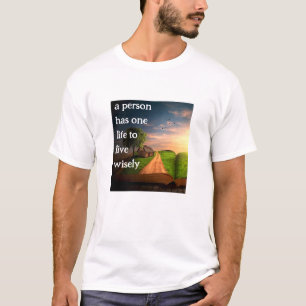 T - Shirt "Wklug live" (v3 light)