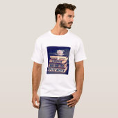 T - Shirt "Wkluge Live-Übertragung" (v2-Licht) (Vorne ganz)
