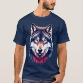 T - Shirt Wolf (Vorderseite)