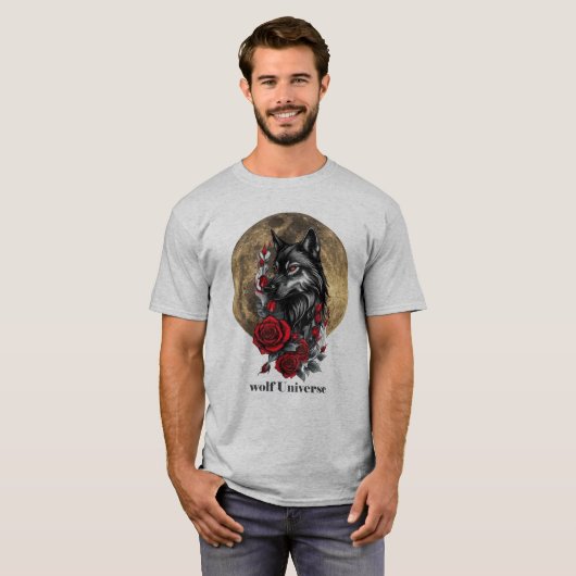 T - Shirt Wolf (Vorne ganz)