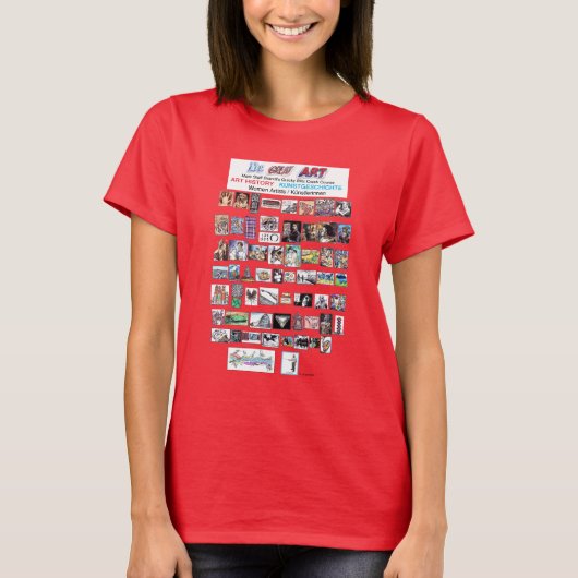 T-Shirt Women Art History Complete (Vorderseite)