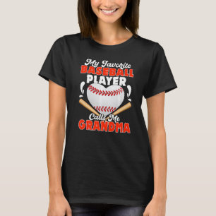 T-Shirt Women Mein Lieblings-Baseball-Spieler nenn