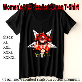 T - Shirt "Women's Plus Size Red Queen"