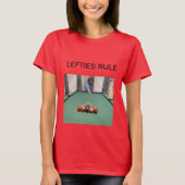 T - Shirt WOMENS POOL BILLIARDS FUNNY (Vorderseite)