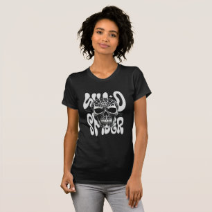 T-Shirt "Women's Wild Rider Spectral Skull" - Edgy