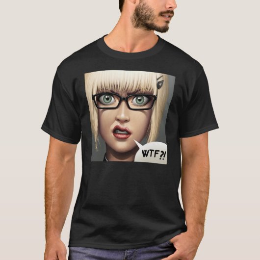 T-SHIRT · wtf?! (Vorderseite)