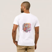 T - Shirt wurde mit "Linked By Liebe" vorgestellt. (Schwarz voll)