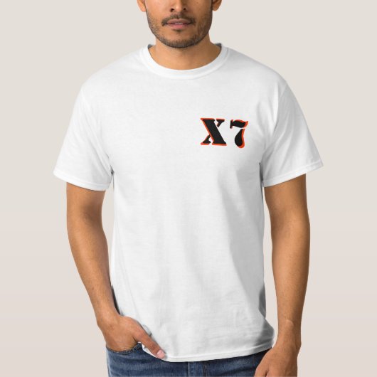 T-Shirt X7 (Vorderseite)