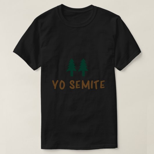 T - Shirt "Yo Semite" des Jüdischen Museums Essent (Design vorne)