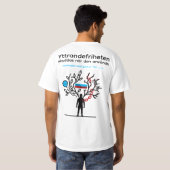 T-shirt — Yttrandefrihet (Schwarz voll)