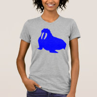 T-SHIRT ZEICHENBILD-WALROSS