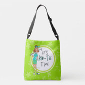 T-Shirt-Zeit-Tasche Tragetaschen Mit Langen Trägern (Rückseite)