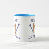 T-Shirt-Zeit Tasse (Zentrum)