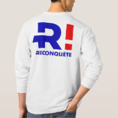 T-Shirt Zemmour Präsident 2022 (Rückseite)