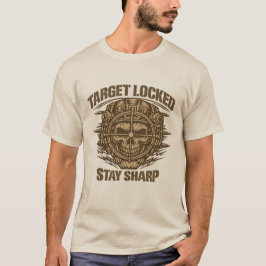 T-Shirt Ziel erfasst Taktischer Totenkopf