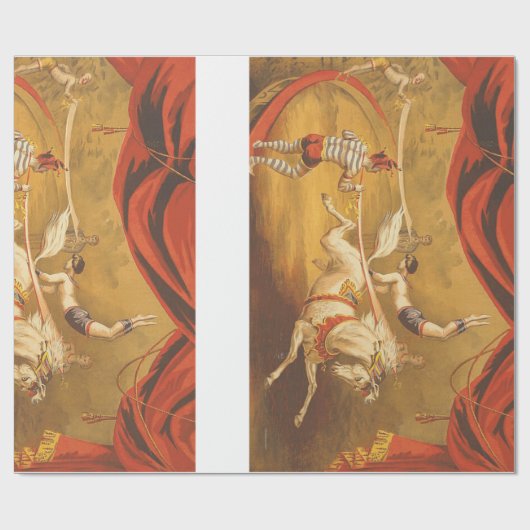 T-SHIRT Zirkus-Tat Geschenkpapier (Flach)