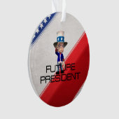 T-SHIRT Zukunft-Präsident Ornament (Vorderseite)