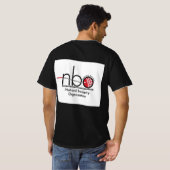 T - Shirt zum 25. Jahrestag der NBO (Schwarz voll)
