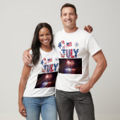 T-Shirt zum 4. Juli (Unisex)